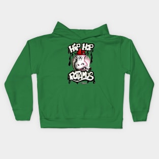 Hip Hop Potamus Kids Hoodie